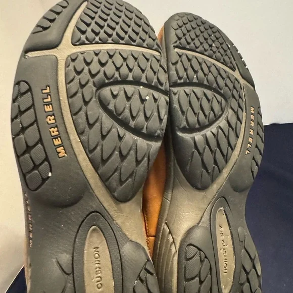 Women’s Merrill Brown Leather Slip On’s Style “Dune” Size 8.5 - Picture 10 of 16